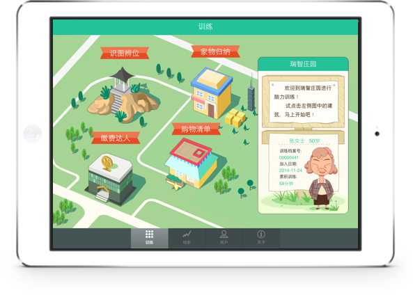 瑞智庄园训练界面
